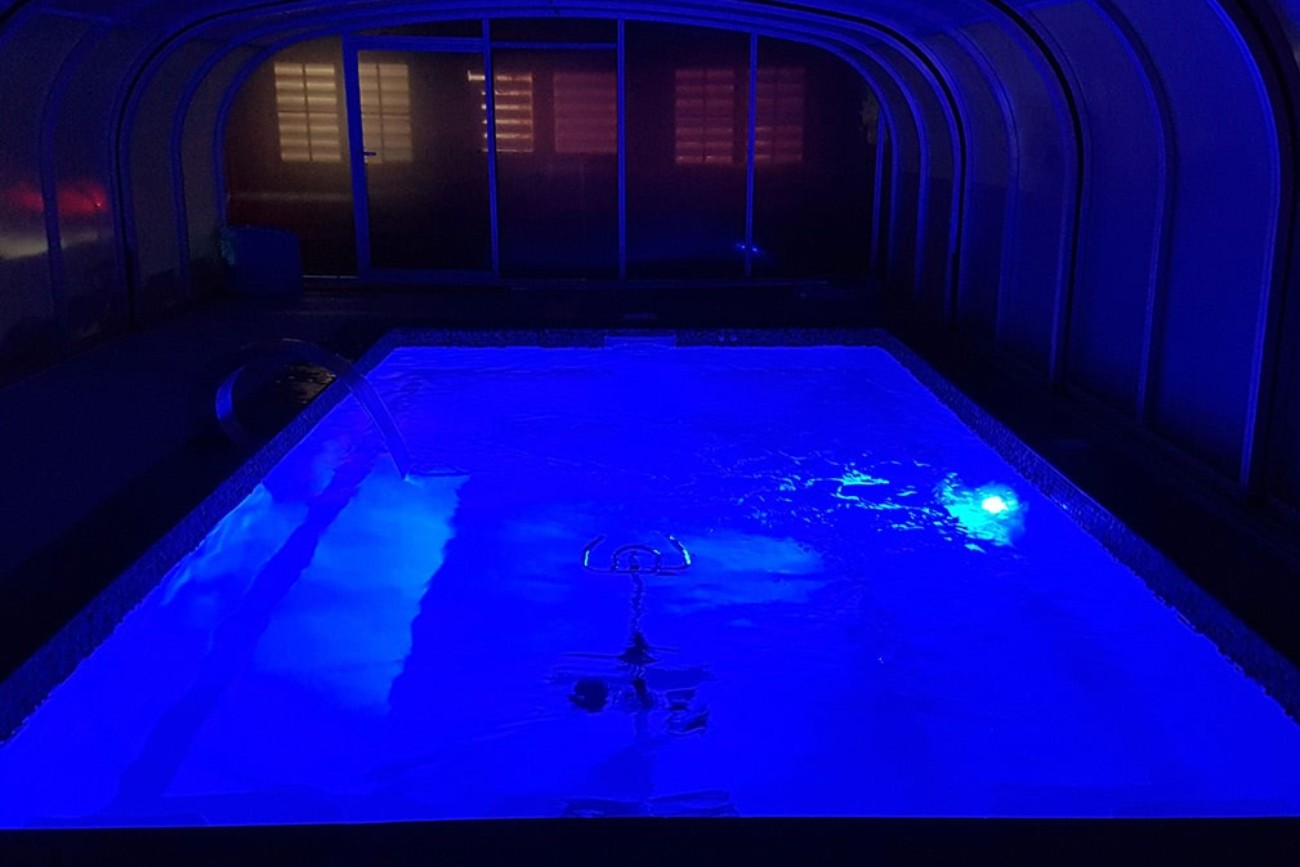 piscine chauffée spa chambre d'hôtes sainte baume